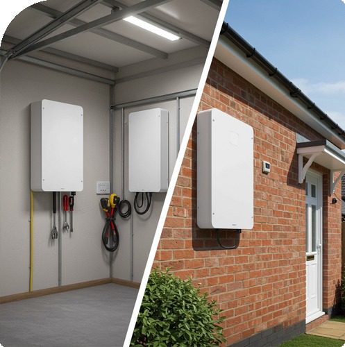 Garage v Outside Where is the Best Place for Your Solar Battery in the UK